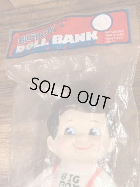 ビッグボーイ　ビンテージ　コインバンクドール　アドバタイジングキャラクター　企業物　70年代