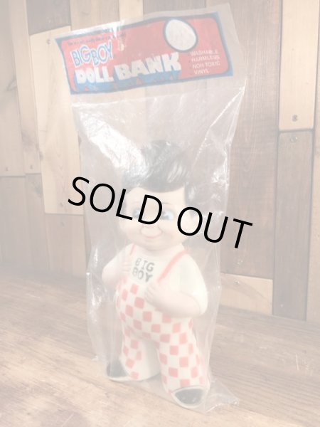 Big Boy　ヴィンテージ　貯金箱フィギュア　企業キャラクター　ソフビフィギュア　70’s