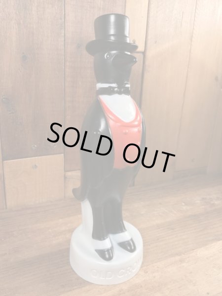 オールドクロウ　ビンテージ　ディスプレイフィギュア　企業キャラクター　アドバタイジング　70年代