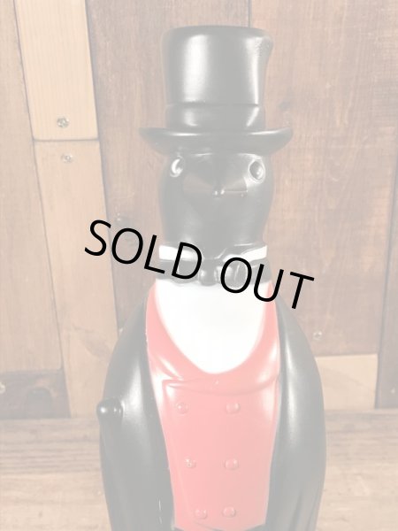 オールドクロウ　ビンテージ　ディスプレイフィギュア　アドバタイジングキャラクター　企業物　70年代