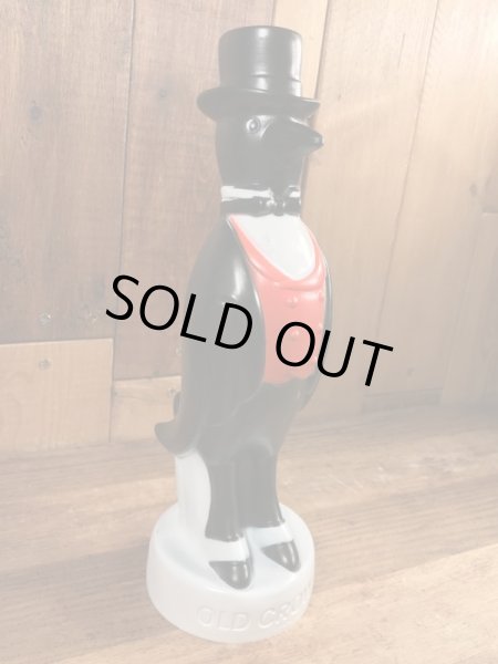 オールドクロウ　ビンテージ　ディスプレイフィギュア　アドバタイジングキャラクター　企業物　70年代