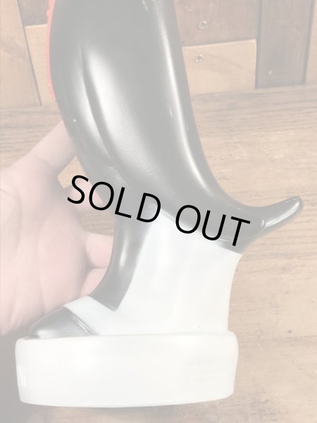 オールドクロウ　ヴィンテージ　ソフビフィギュア　企業キャラクター　アドバタイジング　70’s