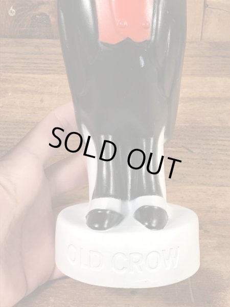 オールドクロウ　ヴィンテージ　プラスチックドール　企業キャラクター　アドバタイジング　70’s