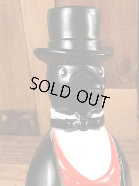 オールドクロウ　ビンテージ　ディスプレイフィギュア　アドバタイジングキャラクター　企業物　70年代