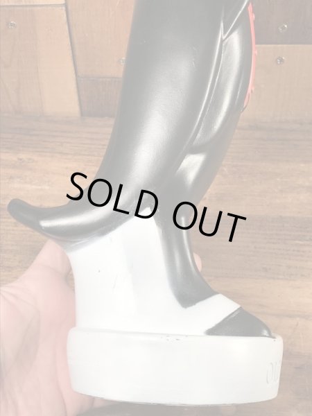 オールドクロウ　ヴィンテージ　ソフビフィギュア　企業キャラクター　アドバタイジング　70’s