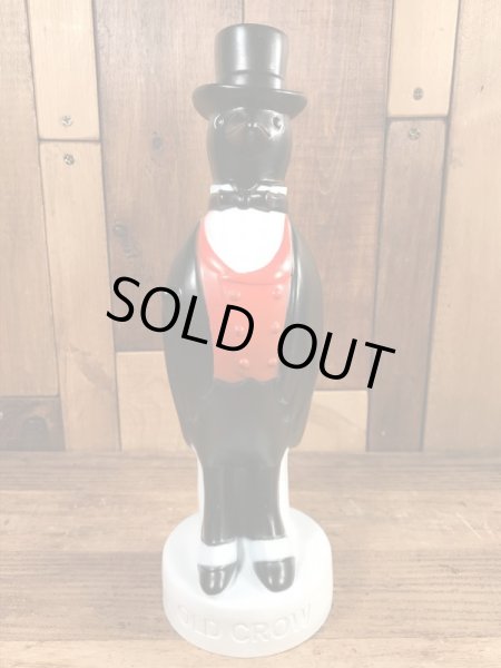 オールドクロウ　ビンテージ　ディスプレイフィギュア　企業キャラクター　アドバタイジング　70年代