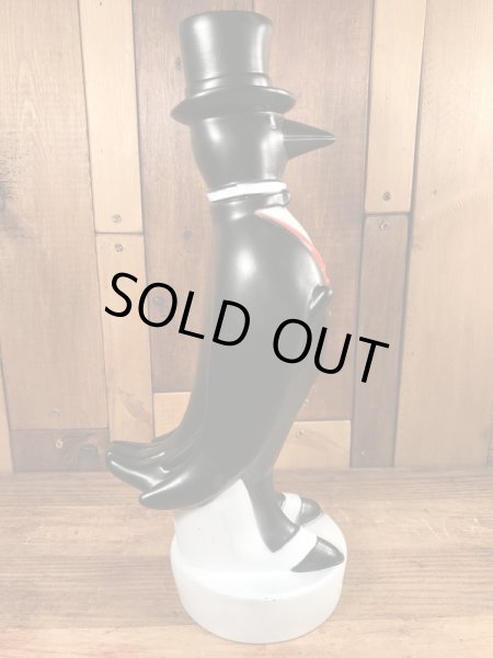 オールドクロウ　ビンテージ　ディスプレイフィギュア　アドバタイジングキャラクター　企業物　70年代