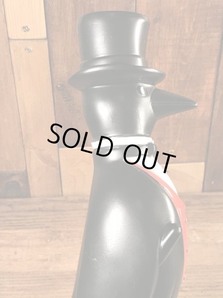 オールドクロウ　ビンテージ　ディスプレイフィギュア　アドバタイジングキャラクター　企業物　70年代