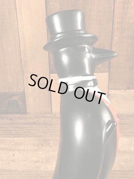 オールドクロウ　ビンテージ　ディスプレイフィギュア　企業キャラクター　アドバタイジング　70年代