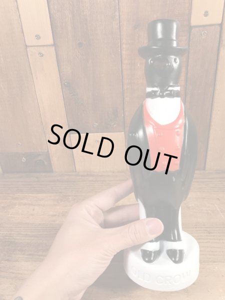 オールドクロウ　ヴィンテージ　プラスチックドール　企業キャラクター　アドバタイジング　70’s