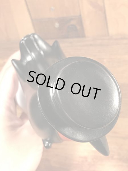 オールドクロウ　ビンテージ　ディスプレイフィギュア　アドバタイジングキャラクター　企業物　70年代