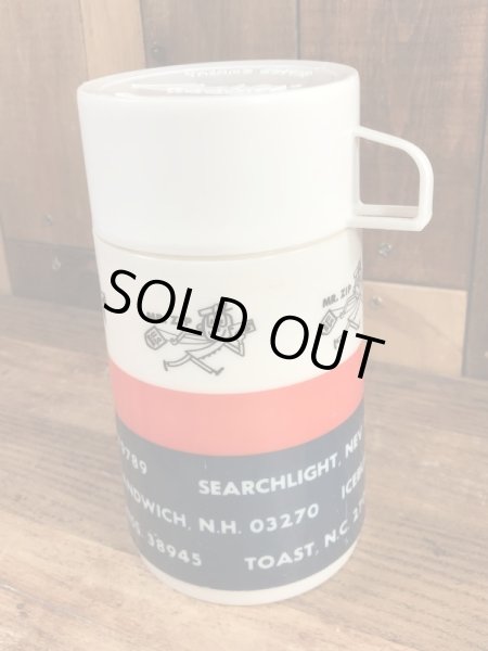 Mr. Zip　ヴィンテージ　水筒　企業キャラクター　アドバタイジング　60~70’s