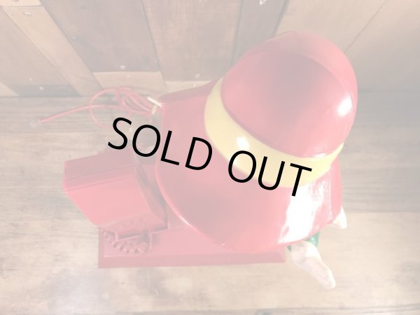 キーブラー　ビンテージ　電話機　アドバタイジングキャラクター　企業物　80年代