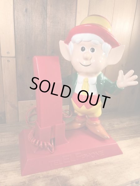 キーブラー　ビンテージ　電話機　アドバタイジングキャラクター　企業物　80年代