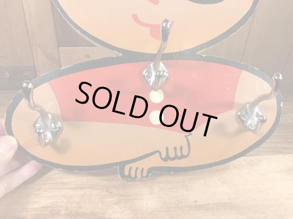 Sambo's ヴィンテージ 壁掛けコートハンガー 企業キャラクター アドバタイジング 60’s