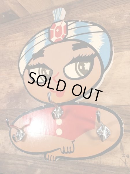 Sambo's ヴィンテージ 壁掛けコートハンガー 企業キャラクター アドバタイジング 60’s