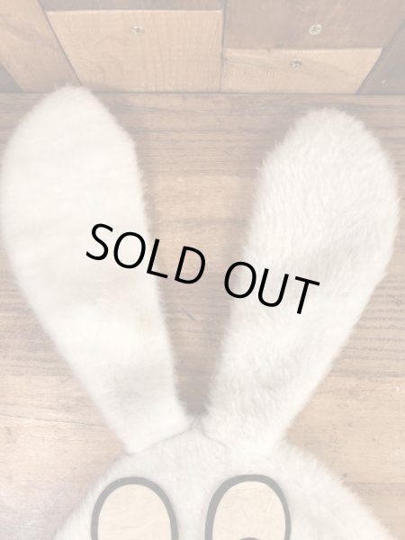 トリックスラビット　ビンテージ　クッションカバー　アドバタイジングキャラクター　企業物　70年代