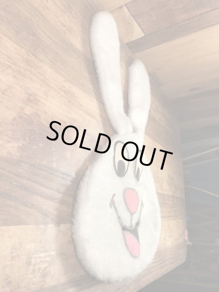 トリックスラビット　ビンテージ　クッションカバー　アドバタイジングキャラクター　企業物　70年代