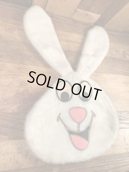 トリックスラビット　ビンテージ　クッションカバー　アドバタイジングキャラクター　企業物　70年代