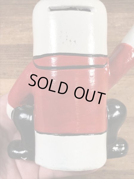 Foremost Bottle　ヴィンテージ　貯金箱フィギュア　アドバタイジングキャラクター　企業物　70’s