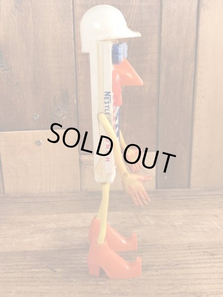 ネスレクランチ　ビンテージ　ファニーベンド　アドバタイジングキャラクター　企業物　60年代