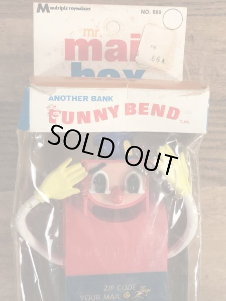 Mr. Mail Box　ヴィンテージ　Funny Bend　企業キャラクター　アドバタイジング　60’s