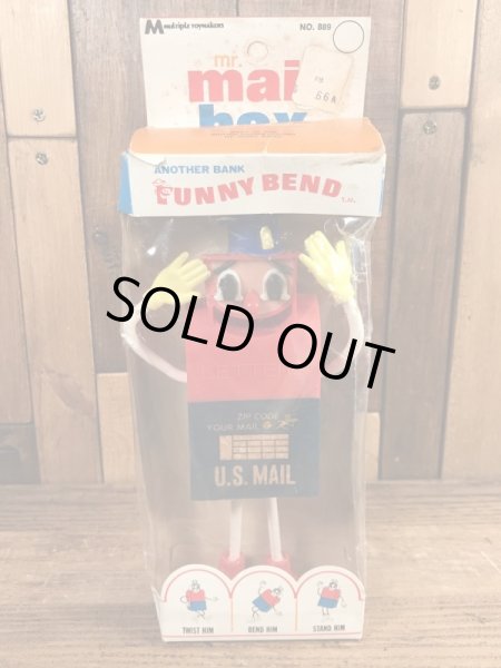 ミスターメールボックス　ビンテージ　ファニーベンド　アドバタイジングキャラクター　企業物　60年代