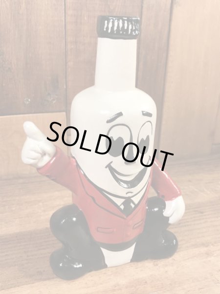 フォアモストボトル　ビンテージ　コインバンクドール　企業キャラクター　アドバタイジング　70年代