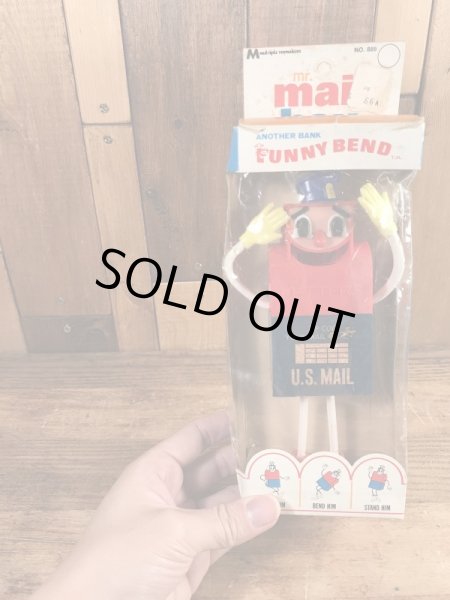 Mr. Mail Box　ヴィンテージ　Funny Bend　企業キャラクター　アドバタイジング　60’s
