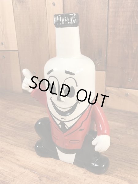 Foremost Bottle　ヴィンテージ　貯金箱フィギュア　アドバタイジングキャラクター　企業物　70’s