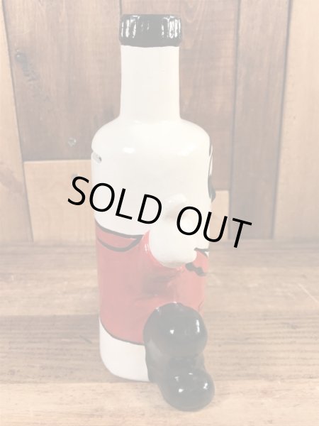 フォアモストボトル　ビンテージ　コインバンクドール　企業キャラクター　アドバタイジング　70年代