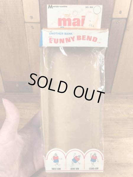 ミスターメールボックス　ビンテージ　ファニーベンド　アドバタイジングキャラクター　企業物　60年代