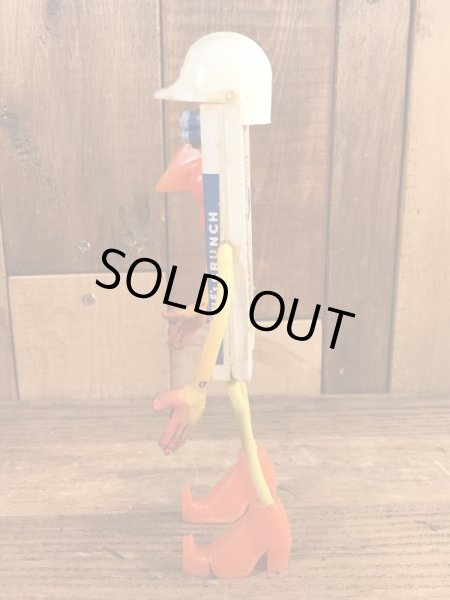 Mr. Nestle's Crunch　ヴィンテージ　Funny Bend　企業キャラクター　ベンダブルフィギュア　60’s