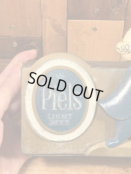 ピールズビール　ビンテージ　ディスプレイ什器　アドバタイジングキャラクター　企業物　70年代