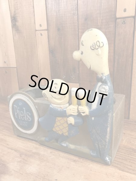 バート＆ハリー　ヴィンテージ　Piels Beer　企業キャラクター　アドバタイジング　70’s