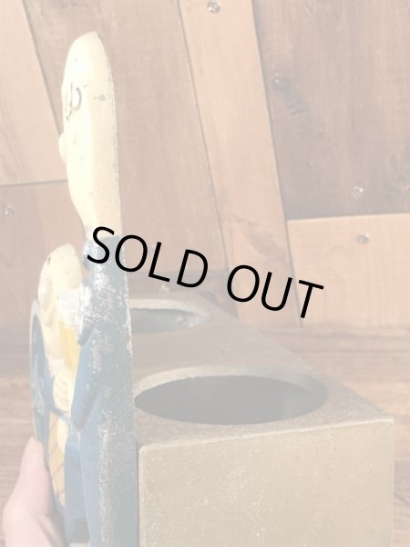 ピールズビール　ビンテージ　ディスプレイ什器　アドバタイジングキャラクター　企業物　70年代