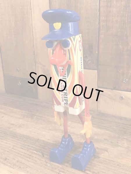 Mr. Fruit Stripe　ヴィンテージ　Funny Bend　企業キャラクター　ベンダブルフィギュア　60’s