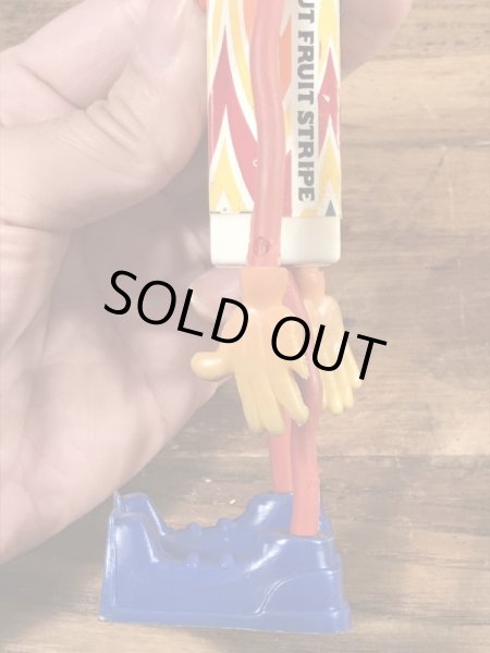 Mr. Fruit Stripe　ヴィンテージ　Funny Bend　企業キャラクター　ベンダブルフィギュア　60’s