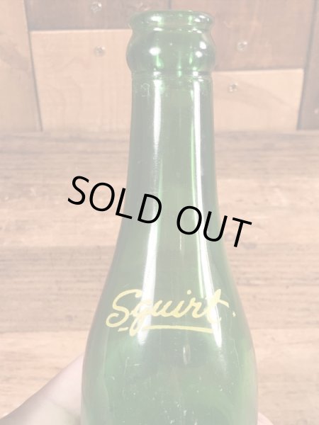 スクワート　ビンテージ　瓶　アドバタイジング　企業物　40年代