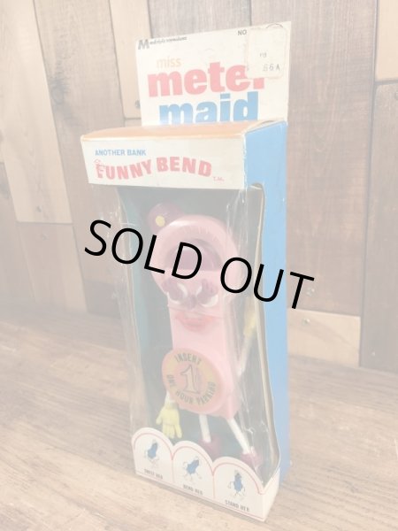 Miss Meter Maid　ヴィンテージ　Funny Bend　企業キャラクター　ベンダブルフィギュア　60’s