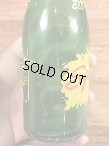 Squirt　ヴィンテージ　ガラスボトル　アドバタイジング　企業物　40’s