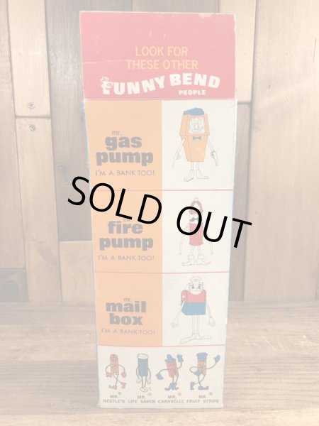 Miss Meter Maid　ヴィンテージ　Funny Bend　企業キャラクター　ベンダブルフィギュア　60’s