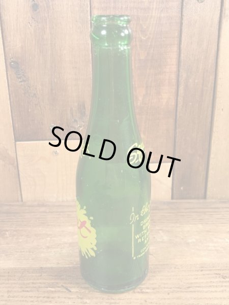 Squirt　ヴィンテージ　ガラスボトル　アドバタイジング　企業物　40’s