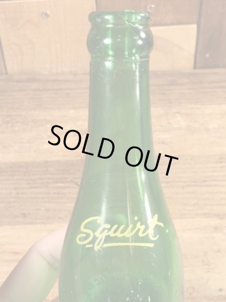 スクワート　ビンテージ　瓶　アドバタイジング　企業物　40年代