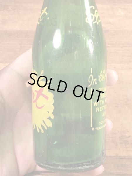 Squirt　ヴィンテージ　ガラスボトル　アドバタイジング　企業物　40’s