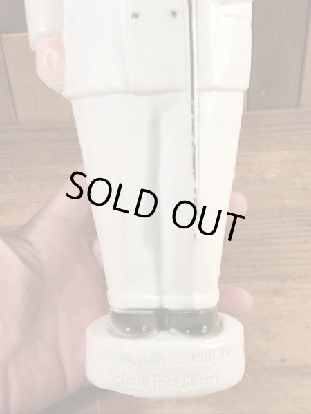 ケンタッキーフライドチキン　ヴィンテージ　貯金箱フィギュア　企業キャラクター　カーネルサンダース　70’s