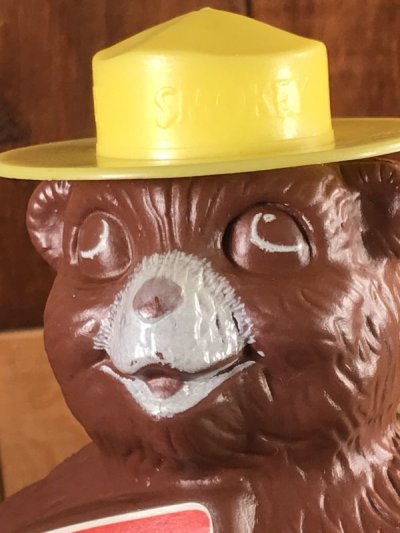 画像1: Smokey Bear Soaky Bubble Bath Bottle　スモーキーベア　ビンテージ　バブルバスボトル　シャンプーボトル　70年代