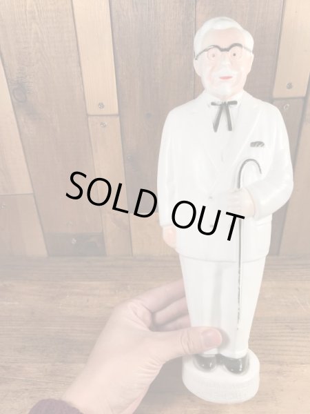 ケンタッキーフライドチキン　ヴィンテージ　貯金箱フィギュア　企業キャラクター　カーネルサンダース　70’s