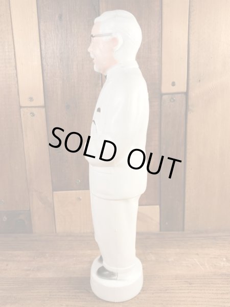 ケンタッキーフライドチキン　ヴィンテージ　貯金箱フィギュア　企業キャラクター　カーネルサンダース　70’s