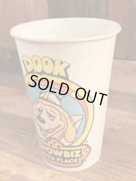 Show Biz Pizza　ヴィンテージ　ペーパーカップ　企業キャラクター　アドバタイジング　70’s